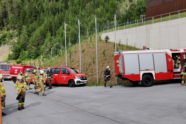 Rauchentwicklung im Gemeinschaftskraftwerk Inn