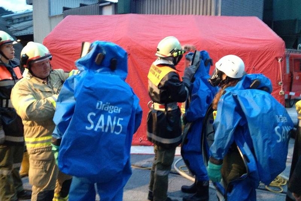 Gemeinsame Gefahrenstoffschulungen und -Übungen mit der ÖBB / 13.09.2013