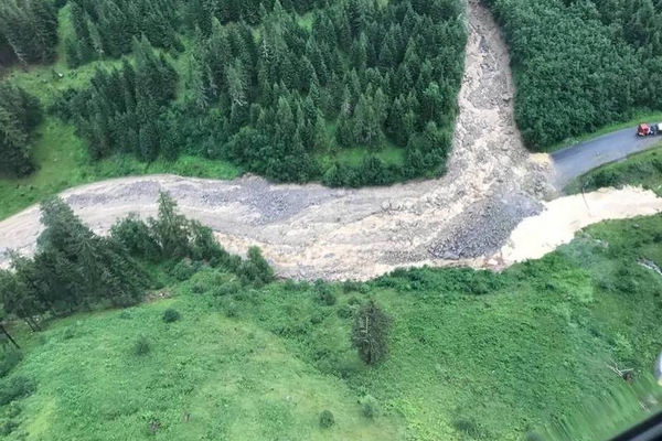 Murenabgang im Kaunertal