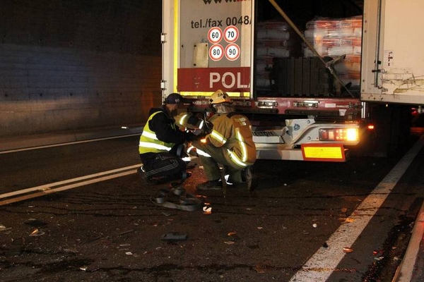 Verkehrsunfall in der Lötzgalerie