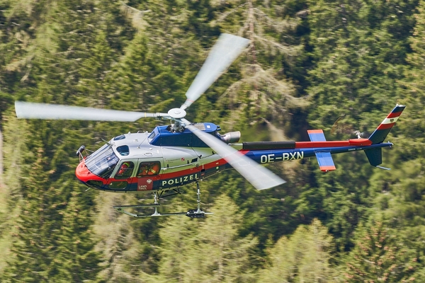 Flughelfertraining auf der Obermarkter Alm in Imst