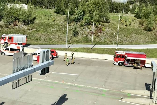 PKW – Brand im Arlbergtunnel