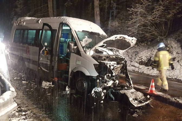 Verkehrsunfall auf der Arlbergpassstraße