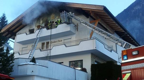 Gebäudebrand in See / 05.12.2013