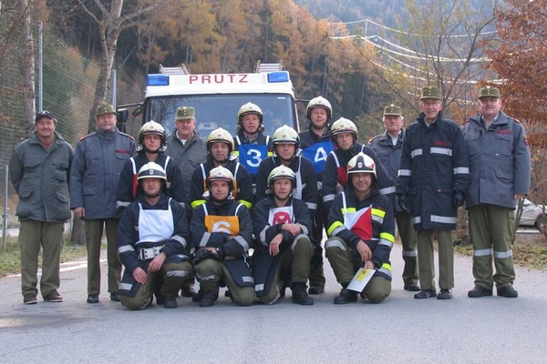 Gruppe der OF Prutz meistert Technische Leistungsprüfung  in Gold