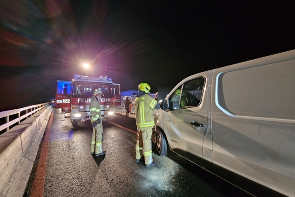 Verkehrsunfall auf der B 180 bei Prutz