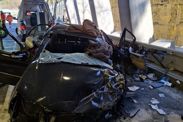 Verkehrsunfall auf der S16 - Arlbergschnellstraße
