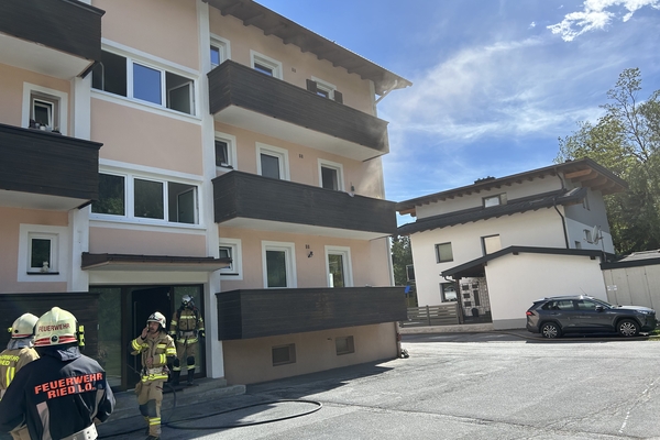 Küchenbrand in Ried