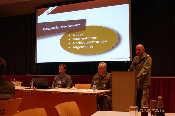 Kommandantendienstbesprechung 2015