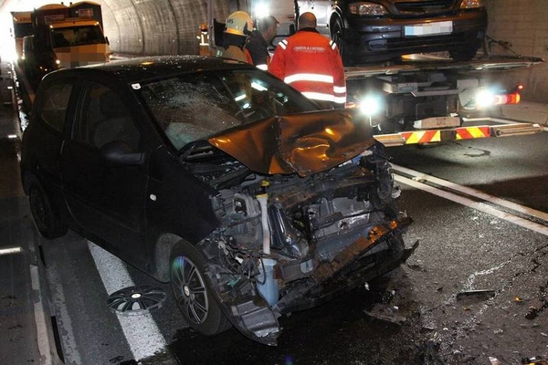 Verkehrsunfall in der Lötzgalerie