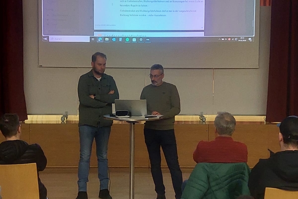 Schulungsabend Verkehr im Abschnitt Paznaun