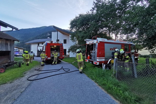 Atemschutz-Abschnittsübung in Faggen