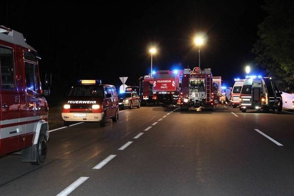 Verkehrsunfall auf der Reschenbundestraße B180