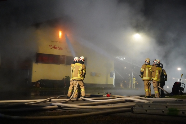 Großbrand in St. Anton am Arlberg