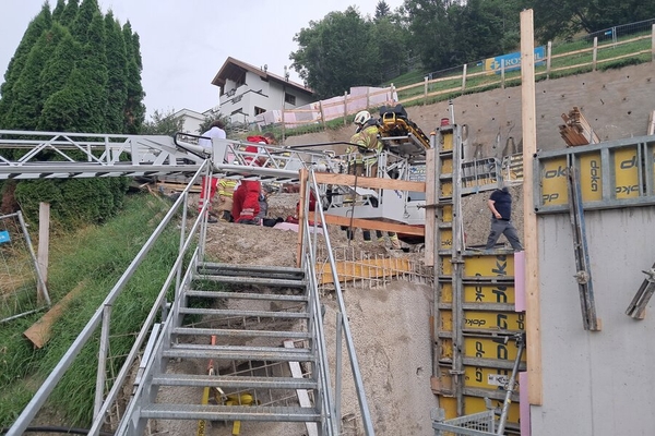 Höhenrettung in Ladis