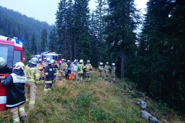 Vermeintlicher Waldbrand durch Blitzschlag