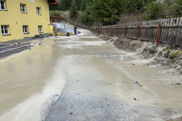 Mehrere Erdrutsche in Nauders