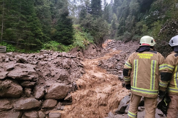 Unwetterereignisse in Stanzertal