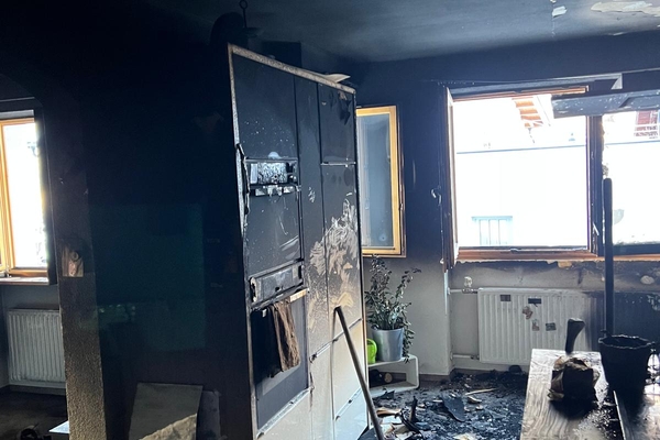 Wohnhausbrand in Pfunds