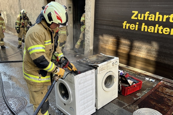 Garagenbrand in der Maisengasse