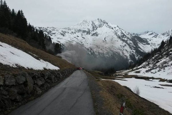 St. Anton - Fahrzeugbrand im Schmittentunnel