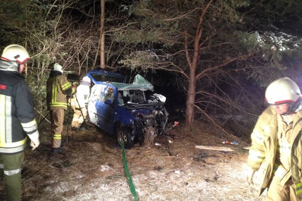 Schwerer Verkehrsunfall in Tösens