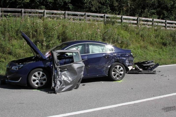 Verkehrsunfall auf der Reschenbundesstraße B 180