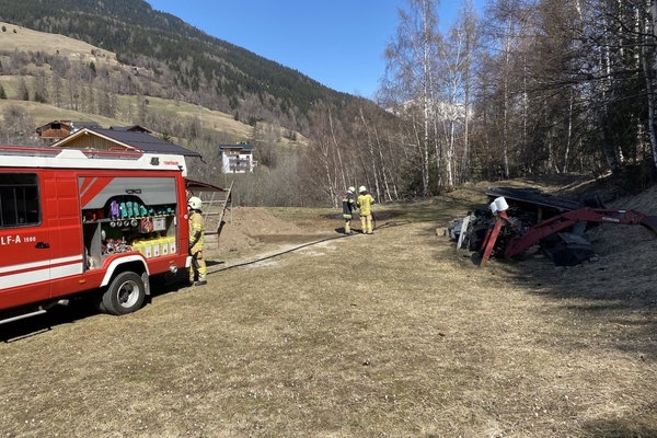 Brand / Rauchentwicklung in Ladis