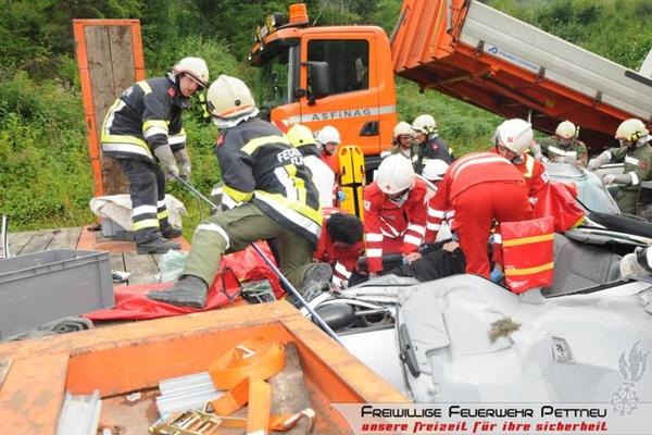 Abschnittsübung des Abschnittes Stanzertal - 22.07.2013