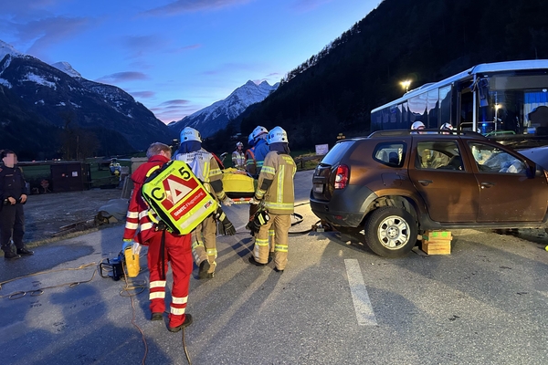 Verkehrsunfall L65 in Pfunds