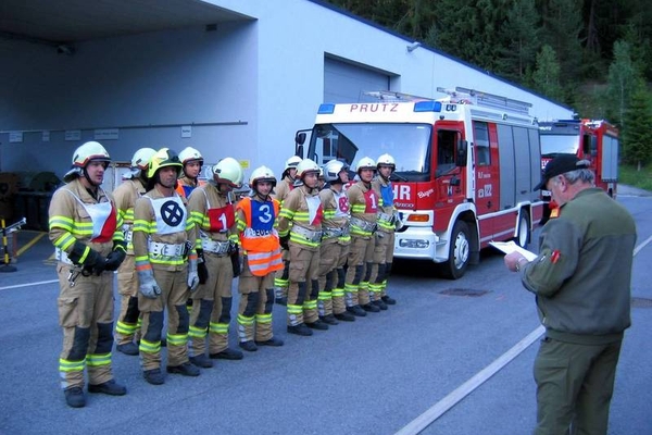 Technische Leistungsprüfung der Feuerwehr Prutz