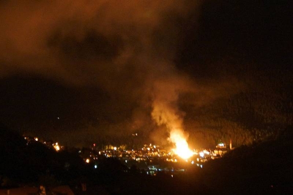 Großbrand in Landeck / 17.05.2013