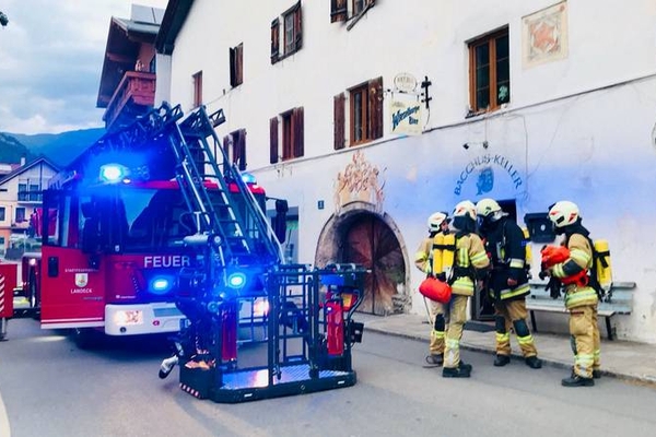 Feuerwehren des Abschnittes Obereres Gericht Prutz übten den Ernstfall
