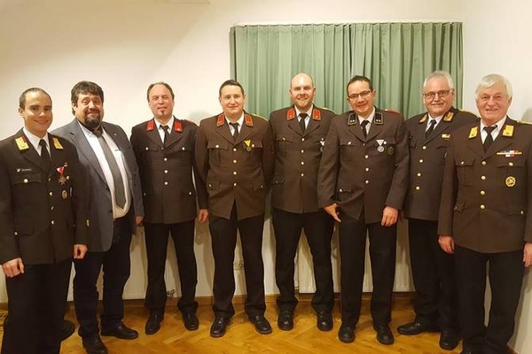 Neuwahlen, Beförderungen und Ehrungen in der FF Faggen