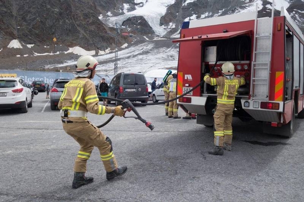 Herausforderung auf 2.750 Metern am Kaunertaler Gletscher