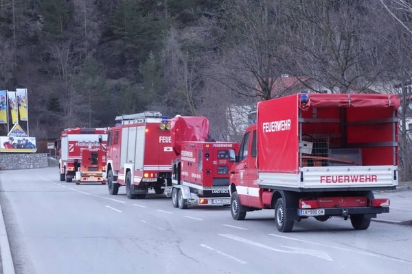 Update - Gefahr eines großen Hangrutsches und Sperre der L19 Serfaus