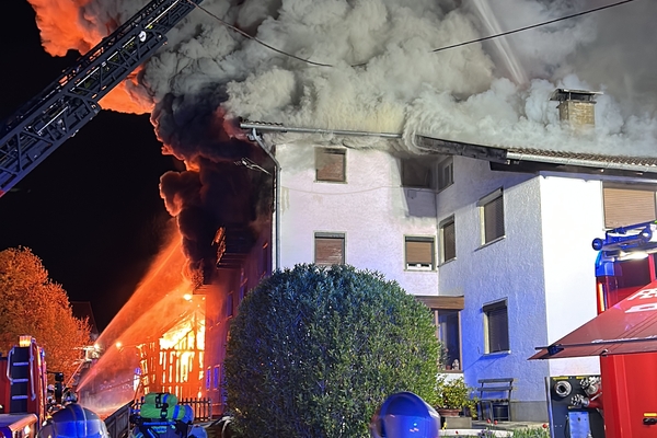 Großbrand in Schönwies