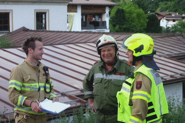 Abschnittsübung in Ried im Oberinntal