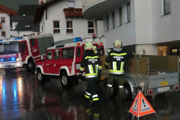 Heftige Regenschauer im Oberen Gericht