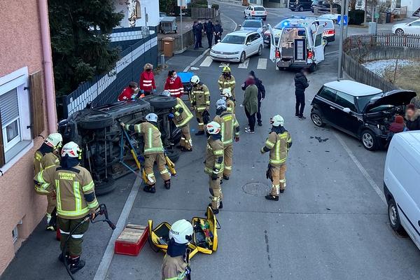 Verkehrsunfall in Landeck