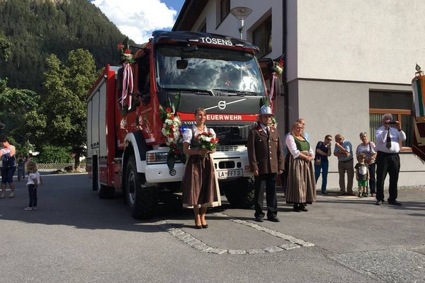 Fahrzeugsegnung LFBA Tösens