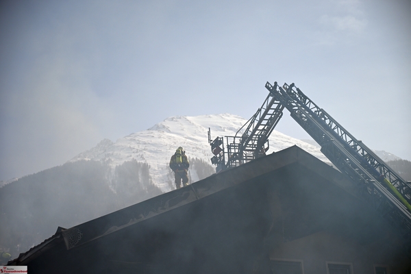 Brandereignis in Quadratsch / Pians