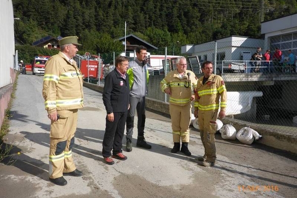 Murenabgang in Grins/Gurnau am 10.09.2016