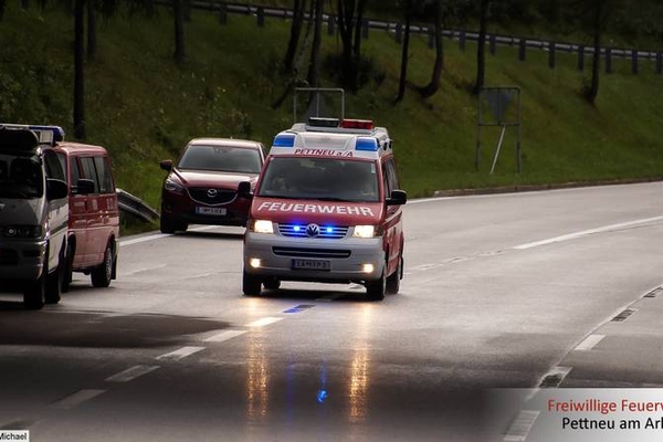 Abschnittsübung Stanzertal auf der S16