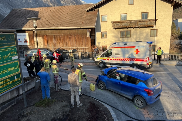 Verkehrsunfall in Zams