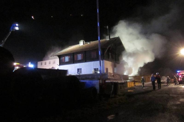 Brandalarm in Fließ