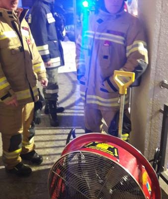 FW-B-GAS, Einsatztext: Gasgeruch Gastronomie