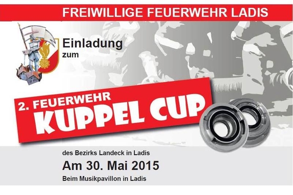 Einladung zum 2. Feuerwehr Kuppelcup des Bezirkes Landeck