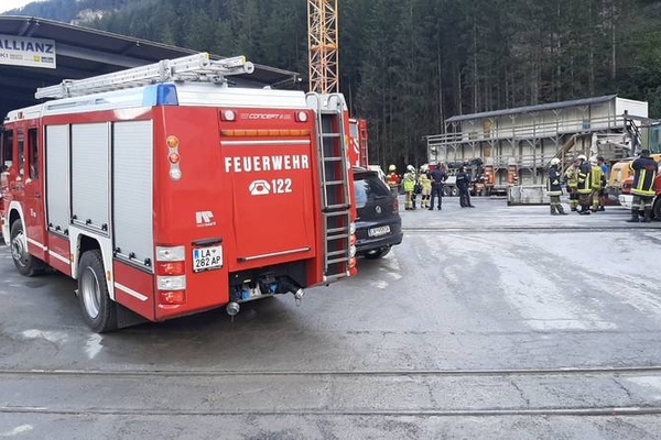 Unfall auf der Kraftwerksbaustelle GKI