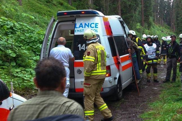 Einsatzmeldung "Blitzschlag" in Kauns / 29.07.2013